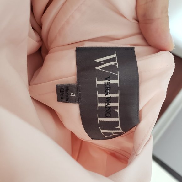 Vera Wang Rose Bridesmaid Dress - Picture 3 of 3